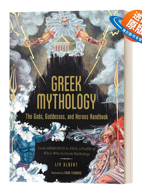 英文原版 Greek Mythology The Gods Goddesses and Heroes Handbook 希腊神话 众神 女神和英雄手册 英文版 进口英语原版书籍