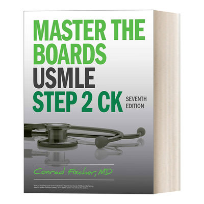 英文原版 Master the Boards USMLE Step 2 CK 7th Ed.美国执业医师资格考试第二步 临床知识 学科知识 第7版 英文版 进口英语书籍