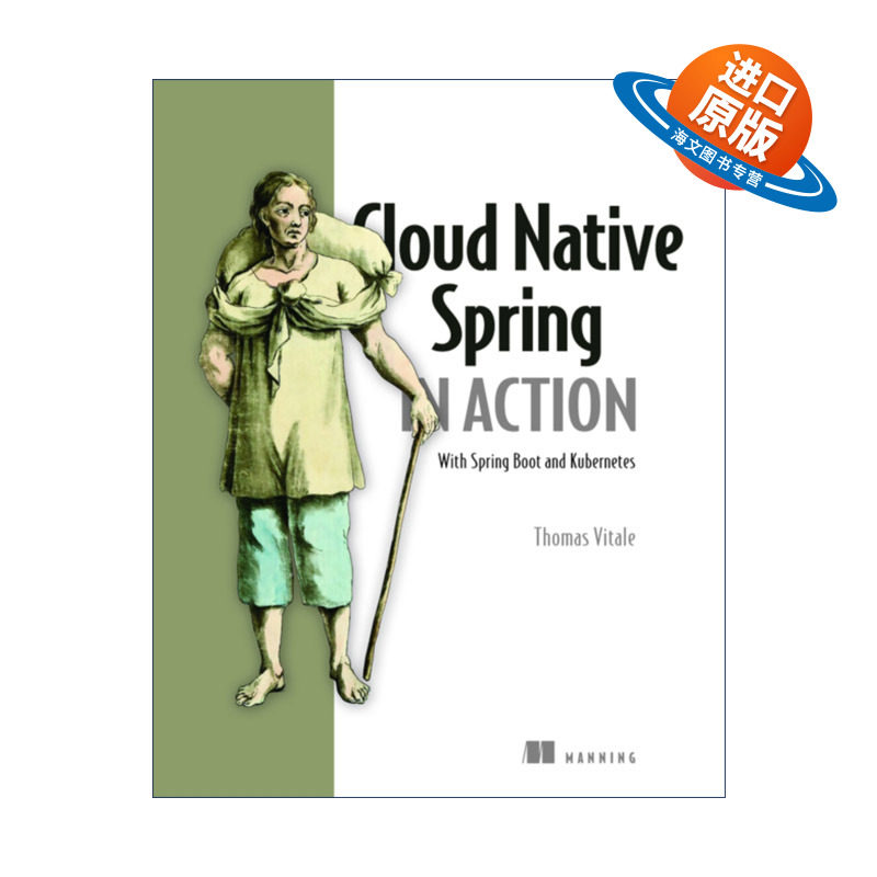 英文原版 Cloud Native Spring in Action 云原生Spring实战 编程入门 英文版 进口英语原版书籍