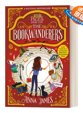 英文原版 Pages & Co. 01: The Bookwanderers 穿梭童话故事集1 儿童奇幻小说 美国国家畅销书作家Anna James 英文版 进口英语书