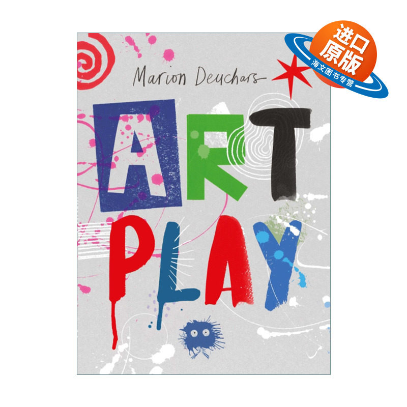 英文原版 Art Play 玩艺术 素描色彩形状涂料造纸印刷和图案 英文版 进口英语原版书籍