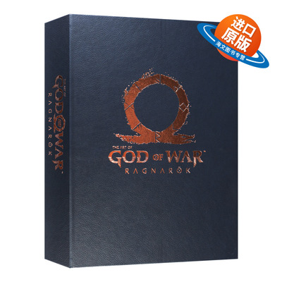 英文原版 The Art of God of War Ragnarok战神诸神黄昏豪华版游戏艺术设定集画册 圣莫尼卡工作室 PS5游戏周边 精装收藏版 进口书