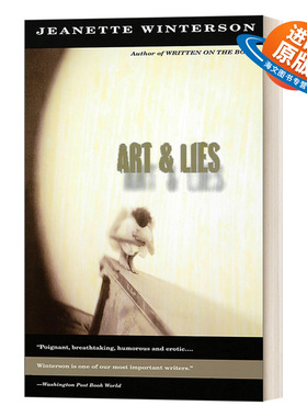 英文原版小说 Art & Lies 艺术与谎言 惠特布莱德奖获得者Jeanette Winterson珍妮特·温特森 英文版 进口英语原版书籍