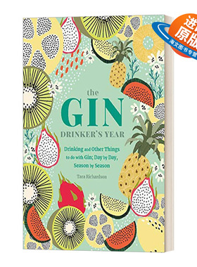 英文原版 The Gin Drinker's Year 金酒爱好者的一年四季酒谱 琴酒鸡尾酒调酒指南 精装 英文版 进口英语原版书籍