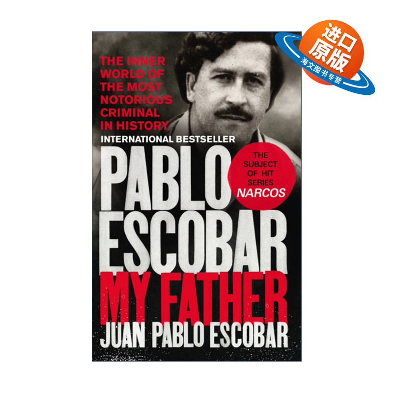 英文原版 Pablo Escobar: My Father 我的父亲巴勃罗·埃斯科瓦尔 英文版 进口英语原版书籍