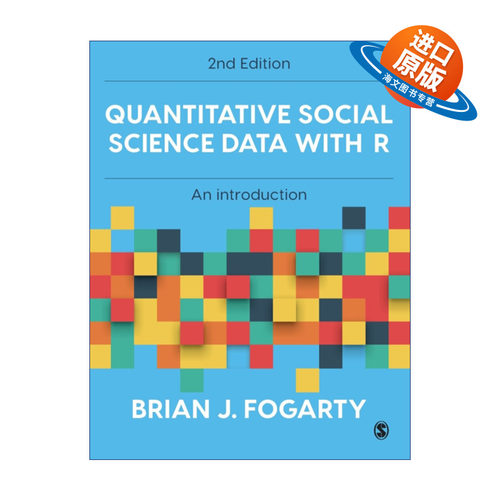英文原版 Quantitative Social Science Data with R 用R语言进行量化社会科学研究数据分析导读 英文版 进口英语原版书籍