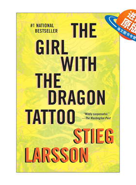 英文原版 The Girl with the Dragon Tattoo Millennium Series 01 龙文身的女孩 千禧年三部曲1 Stieg Larsson 进口英语原版书籍