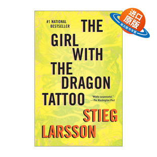 英文原版 The Girl with the Dragon Tattoo Millennium Series 01 龙文身的女孩 千禧年三部曲1 Stieg Larsson 进口英语原版书籍