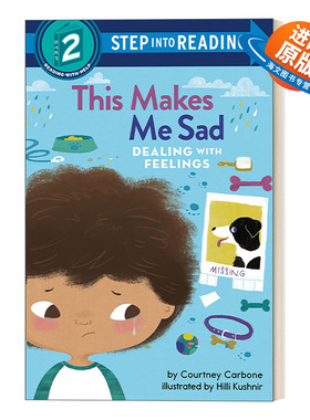 英文原版 Step into Reading 2 This Makes Me Sad Dealing with Feelings 学会处理情绪 这样会让我伤心 英文版 进口英语原版书籍