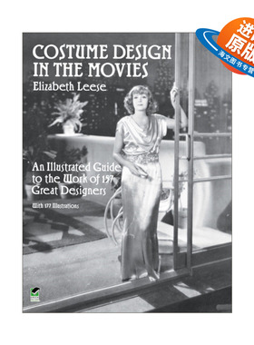 英文原版 Costume Design in the Movies 电影中的服装设计 157位伟大设计师作品插图指南 Elizabeth Leese 进口英语原版书籍
