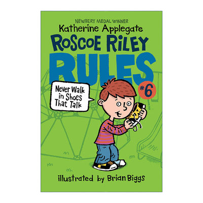 英文原版 Roscoe Riley Rules #6 Never Walk in Shoes That Talk 罗斯科莱利规则6 英文版 进口英语原版书籍