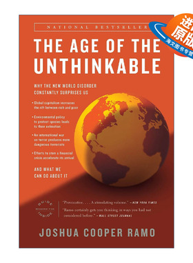 英文原版 The Age of the Unthinkable 不可思议的年代 面对新世界具备的关键概念 英文版 进口英语原版书籍