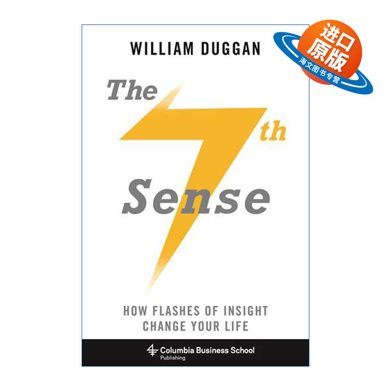 英文原版 The Seventh Sense 第七感 一念改变人生 哥伦比亚商学院高级讲师William Duggan 英文版 进口英语原版书籍