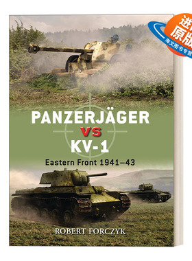 英文原版 Panzerjager vs KV-1 德国黄鼠狼坦克歼击车对战苏联KV-1重型坦克 对战历史 英文版 进口英语原版书籍