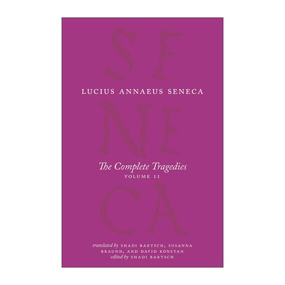 英文原版 The Complete Tragedies Volume 2 The Complete Works of Lucius Annaeus Seneca完整悲剧集 卷二 芝加哥大学塞涅卡系列