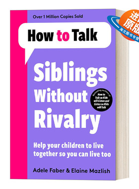 英文原版 How to Talk Siblings Without Rivalry 如何说孩子才能和平相处 英文版 进口英语原版书籍