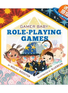 英文原版 Role-Playing Games 角色扮演 0-3岁幼儿儿童角色扮演游戏绘本 纸板书 Moloy Rossiter 英文版 进口英语原版书籍