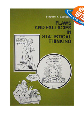 英文原版 Flaws and Fallacies in Statistical Thinking 统计思维中的缺陷和谬误 数学 Stephen K. Campbell 进口英语原版书籍
