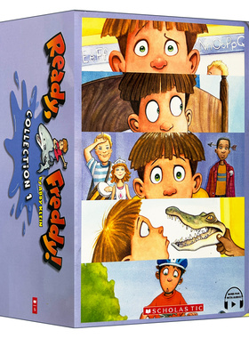 弗雷迪系列故事合集10册 英文原版 Ready, Freddy! Collection 1 英文版 儿童英语阅读初级章节桥梁书 进口英语原版书