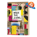 英文原版 发挥想像力提高艺术创造力搞怪创意趣味减压生活风格 Wreck Journal做了这本书彩页版 类书籍 This 正版