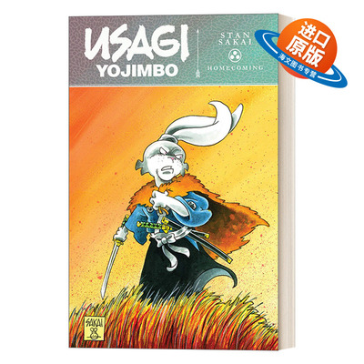 英文原版 Usagi Yojimbo Homecoming 兔子武士 归来 IDW漫画 Stan Sakai 英文版 进口英语原版书籍