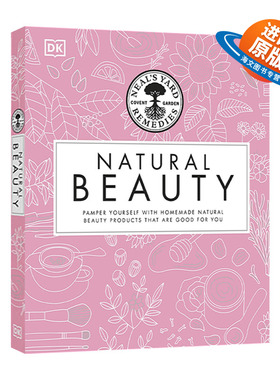 英文原版 Neal's Yard Remedies Natural Beauty 尼尔斯庭院 疗法美容书 100多个有机美容食谱 精装 英文版 进口英语原版书籍