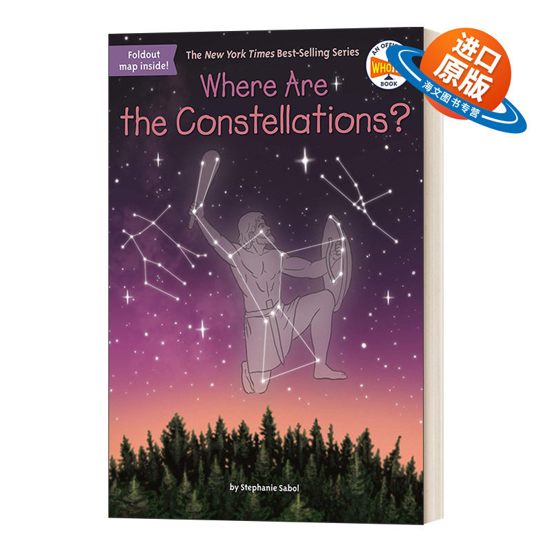 英文原版 Where Are the Constellations Where Is 星座在哪里 英文版 进口英语原版书籍儿童外文书