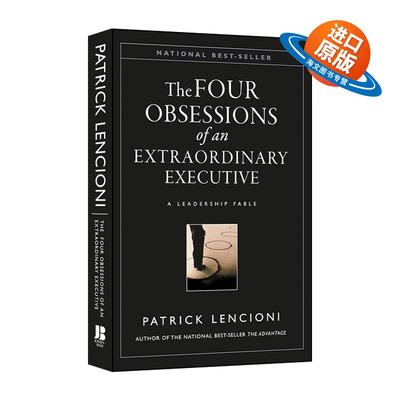 英文原版 The Four Obsessions of an Extraordinary Executive CEO的四大迷思 健康组织应遵循的原则 精装 进口英语原版书籍