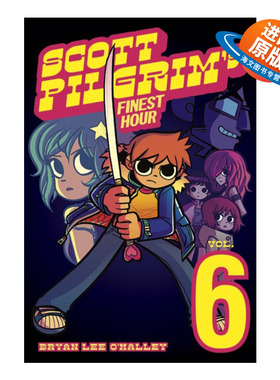 英文原版 Scott Pilgrim Vol.6 Scott Pilgrim's Finest Hour 歪小子斯科特卷六 布莱恩漫画 英文版 进口英语原版书籍