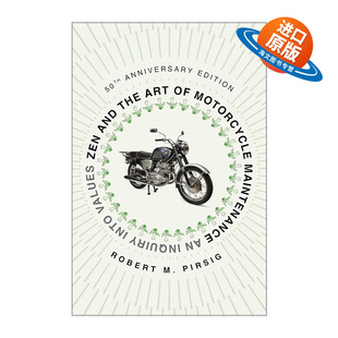 英文版 书籍 the Motorcycle Maintenance and Art 进口英语原版 英文原版 禅与摩托车维修艺术 Zen
