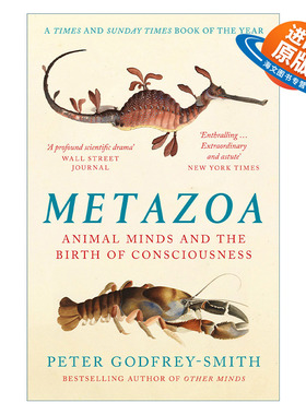 英文原版 Metazoa 后生动物 动物生活与心灵的诞生 彼得·戈弗雷-史密斯 英文版 进口英语原版书籍