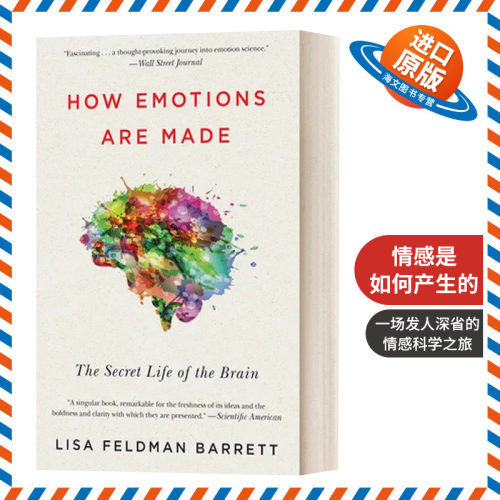 英文原版 How Emotions Are Made 情感是如何产生的 英文版 进口英语原版书籍