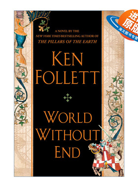 英文原版 World Without End Kingsbridge 中世纪三部曲2 无尽世界 Ken Follett 精装 英文版 进口英语原版书籍