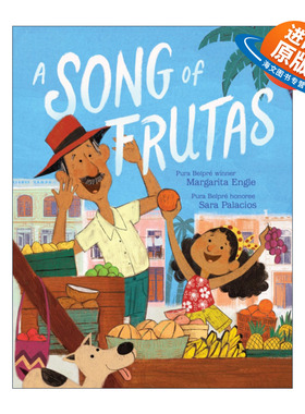 英文原版 A Song of Frutas 水果之歌 Sara Palacios插画 精装绘本 英文版 进口英语原版书籍