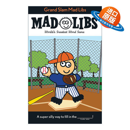 英文原版 Grand Slam Mad Libs 大满贯 疯狂填词游戏 英文版 进口英语原版书籍