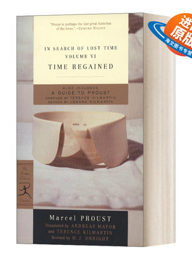英文原版 In Search of Lost Time Volume VI Time Regained 追忆似水年华 卷六 英文版 进口英语原版书籍外文小说