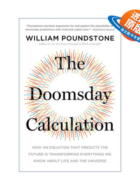 英文原版 The Doomsday Calculation 概率思维预测未来 威廉·庞德斯通 英文版 进口英语原版书籍