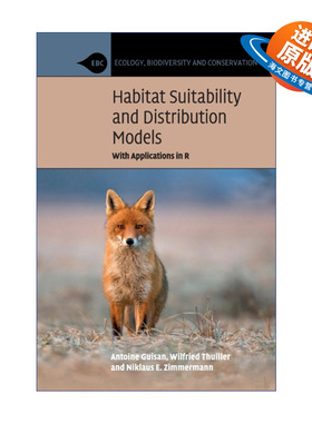 英文原版 Habitat Suitability and Distribution Models 生境适宜性与分布模型 英文版 进口英语原版书籍