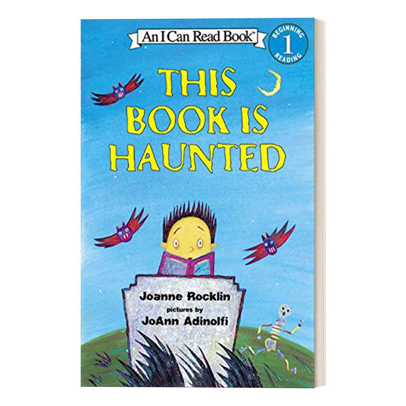 英文原版 this book is haunted 这本书闹鬼了 英文版 进口英语原版