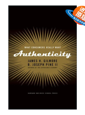 英文原版 Authenticity 体验真实 掌握顾客的真正渴望 市场营销 哈佛商业评论 精装 英文版 进口英语原版书籍