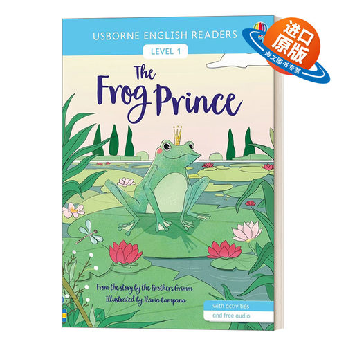 英文原版 English Readers Level 1 The Frog Prince 分级阅读1 青蛙王子 英文版 进口英语原版书籍