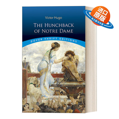 英文原版 The Hunchback of Notre Dame 巴黎圣母院 雨果 Dover Thrift Editions 英文版 进口英语原版书籍