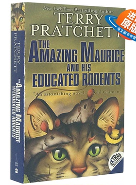 正版 Discworld 碟形世界 猫和少年魔笛手 英文原版书 The Amazing Maurice and His Educated Rodents 进口书籍英文版外文小说