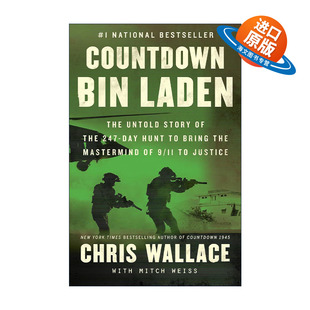 Laden 247天追捕本拉登 进口英语原版 Countdown 书籍 英文版 Bin 故事 英文原版 不为人知