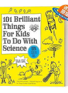 英文原版 101 Brilliant Things For Kids to do With Science 让孩子们用科学做101件聪明的事 英文版 进口英语原版书籍
