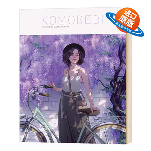插画集动漫梦幻日漫 进口英语书籍 英文原版 The Art Komorebi 插画艺术集 精装 英文版 Djamila Knopf