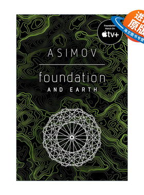 英文原版 Foundation and Earth 银河帝国7 基地与地球 Isaac Asimov阿西莫夫英文版 进口英语原版书籍
