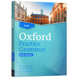 Basic 英语语法学习工具书 Grammar Practice 牛津英语实用语法教材 英文原版 进口英文版 Oxford with 初级 新版 Key