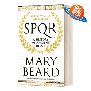 英文原版 SPQR 罗马元老院与人民 元老院与人民的荣光古史 玛丽 比尔德 英文版 进口英语原版书籍