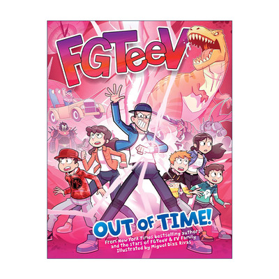 英文原版 FGTeeV Out of Time 超时了 儿童全彩漫画 英文版 进口英语原版书籍